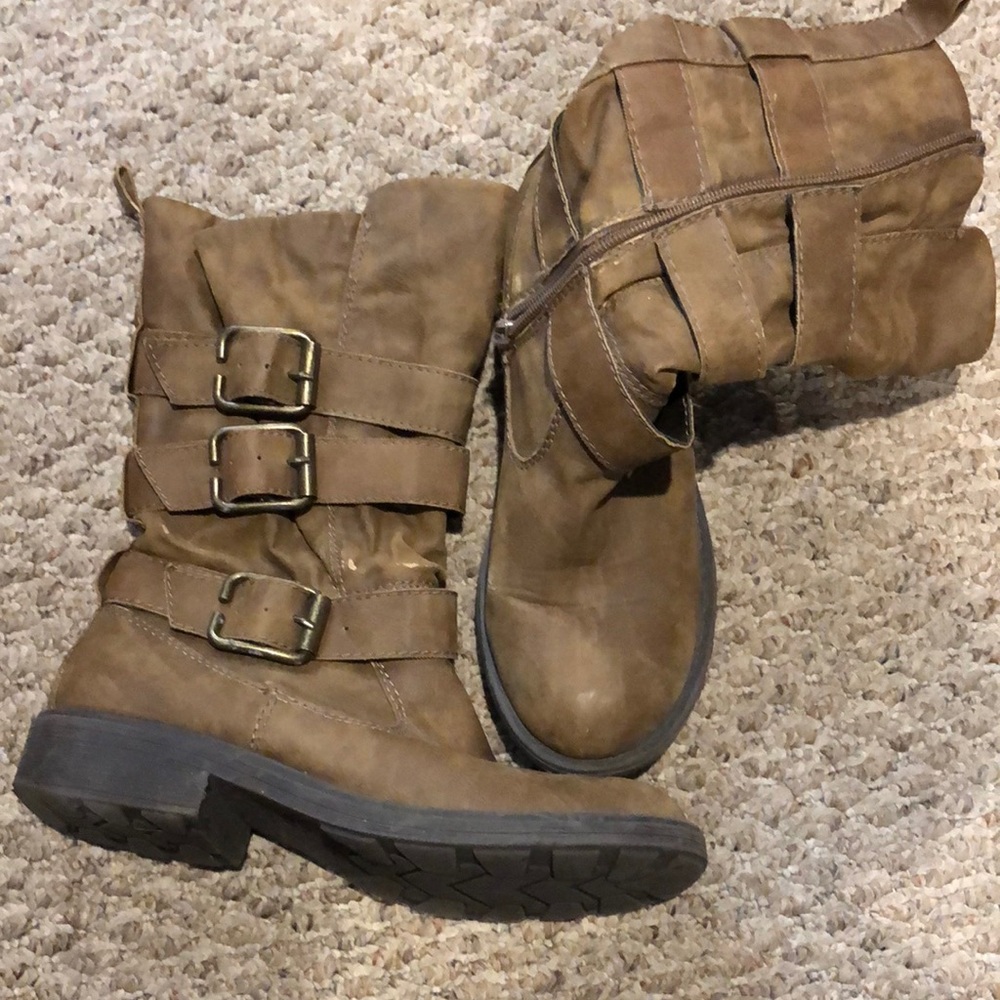 Boots . Still have a lot of life in them.